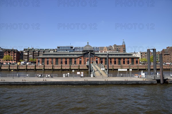 Fish auction hall at the fish market