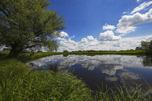 River Sude with cloudy skies