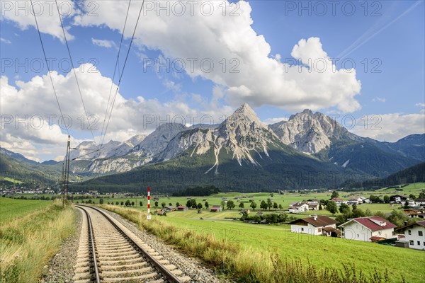 View of Ehrwalder Sonnenspitze