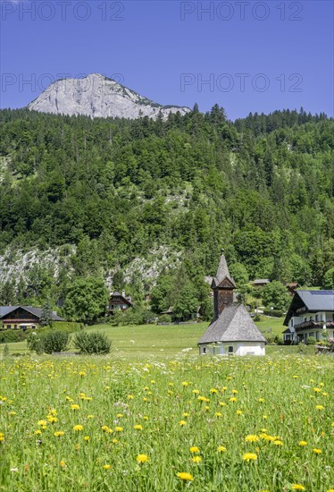 Church of St. Raphael in spring