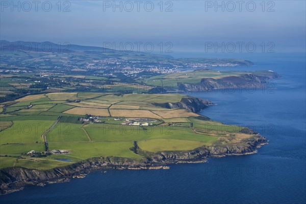 Aerial view of the Isle of Man