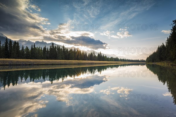 Sunrise at Two Jack Lake