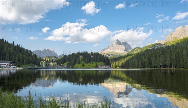 Lake Misurina with Three Peaks