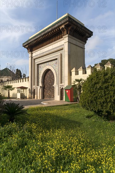 Gate to the Royal Palace Dar el-Makhzen