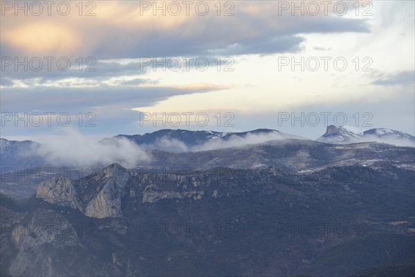 Mountain landscape near La Pobla de Segur