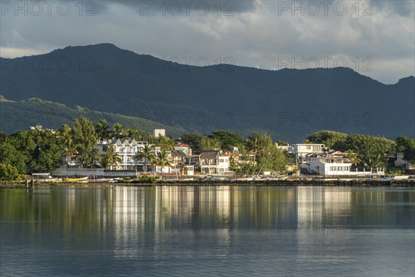 Colonial villas by the river