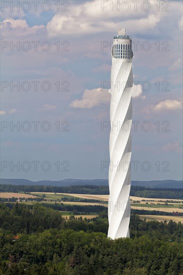 Thyssenkrupp test tower for elevators with visitor platform