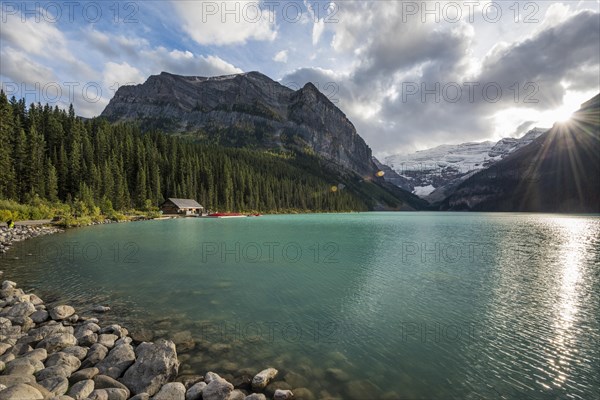 Lake Louise with Mount Victoria