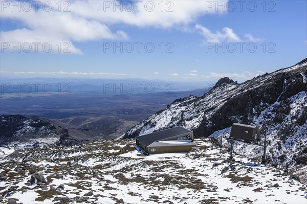 Ski cottage on Mount Ruapehu