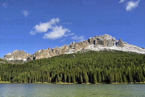 View over Lake Misurina