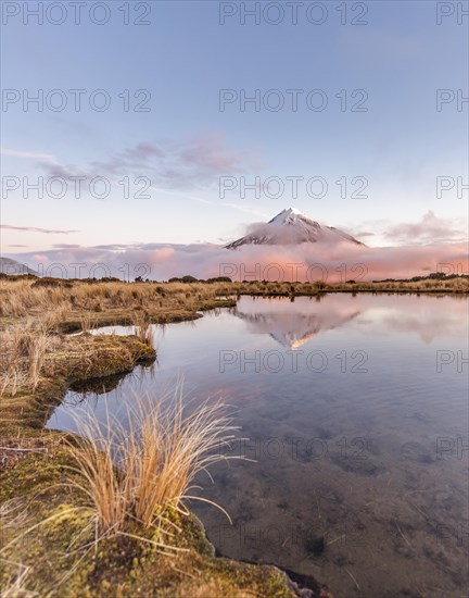 Reflection in Pouakai Tarn lake