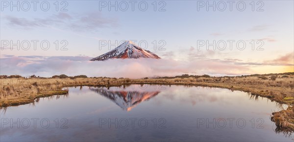 Reflection in Pouakai Tarn lake