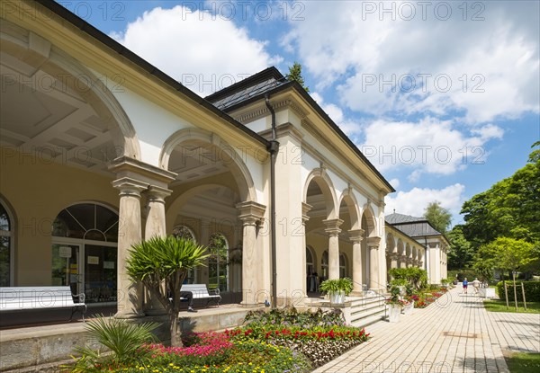 Saulenwandelhalle in the spa garden