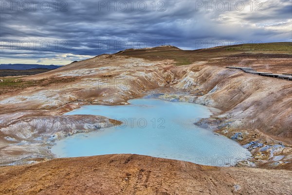 Krafla volcanic area