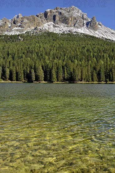 View over Lake Misurina