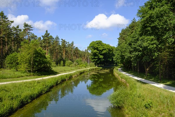 Ludwig-Danube-Main-Canal near Schwarzenbruck