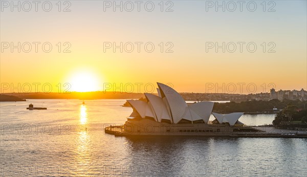 Circular Quay and The Rocks at dusk