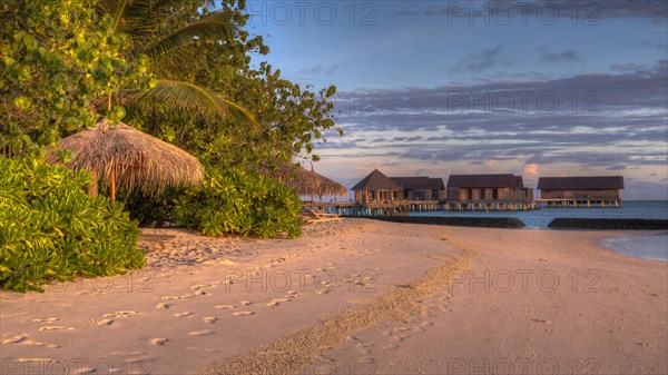 Morning atmosphere at the beach