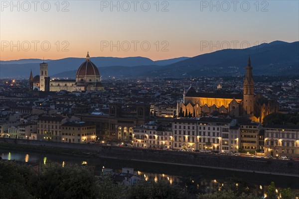 Panoramic view from Piazzale Michelangelo