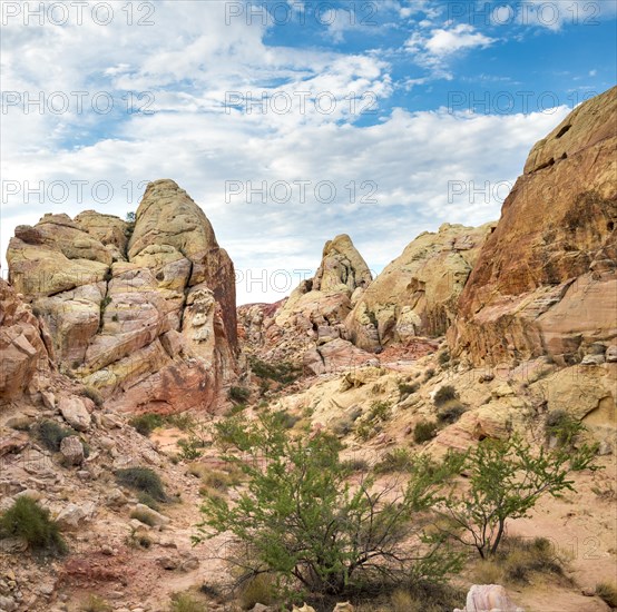 Orange-red rock formations