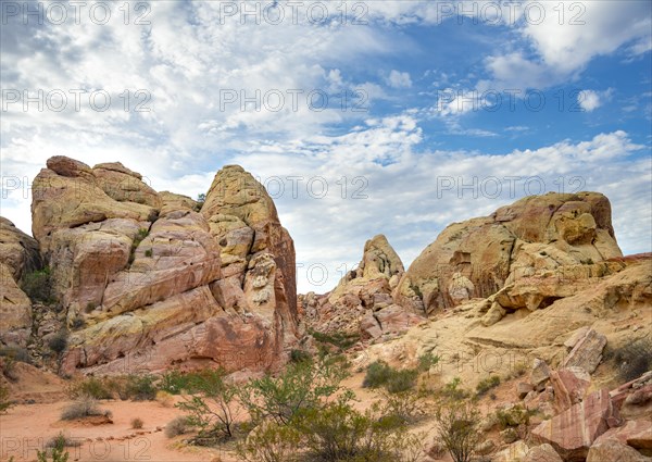 Orange-red rock formations