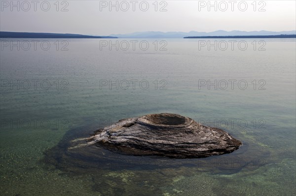 Fishing Cone Geyser at Yellostone Lake