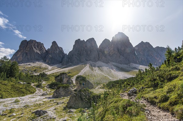 Odle Peaks in the Villnosstal