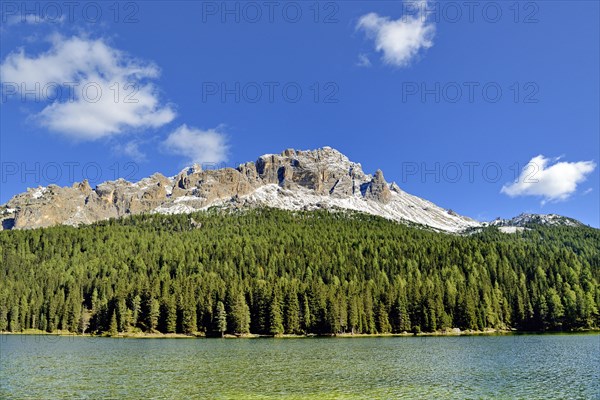 View over Lake Misurina