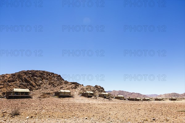 Luxury tents in the Namib Desert