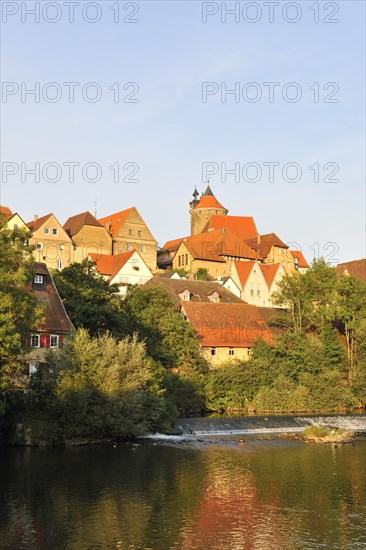 Cityscape of Besigheim an der Enz with Schochenturm