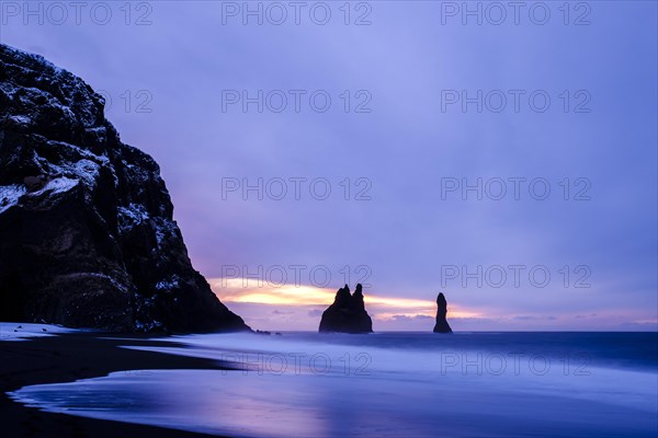 Basalt rocks Reynisdrangar near Vik i Myrdal