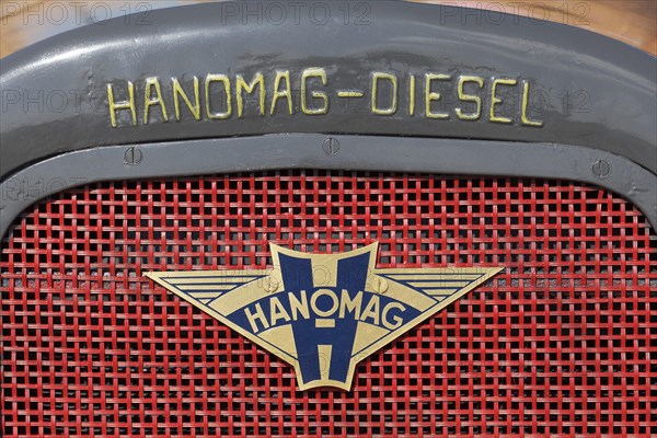Hanomag RL 20 from 1939 with Hanomag Diesel brand emblem