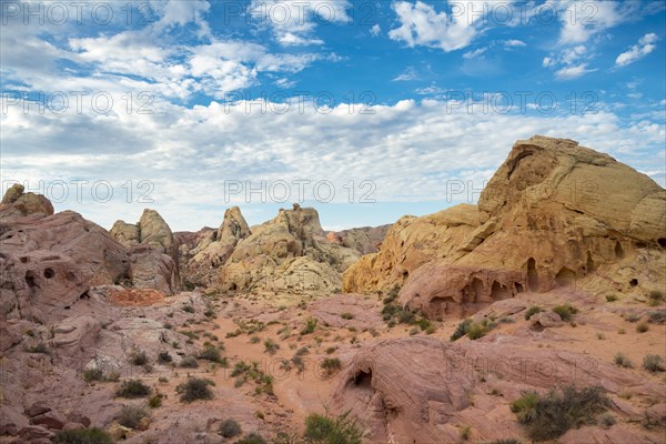 Orange-red rock formations