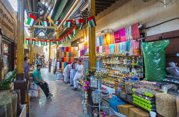 Spices on an Arab market