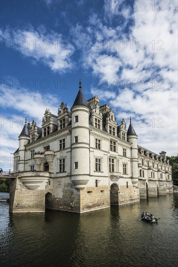 Castle Chenonceau on the Cher