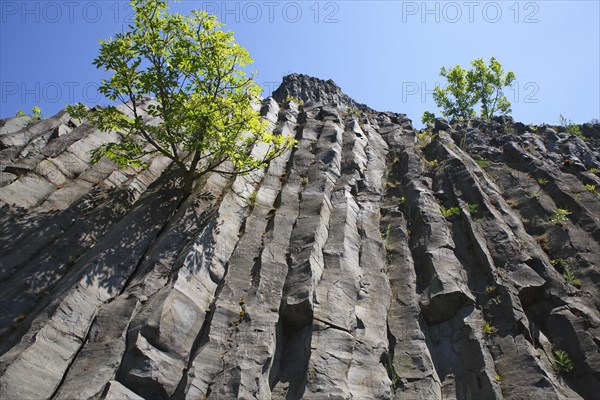 Volcanic basalt rock of Hegyestu