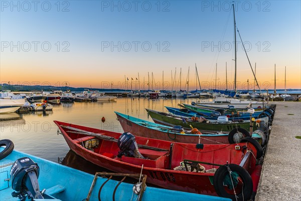 Boats in the harbor