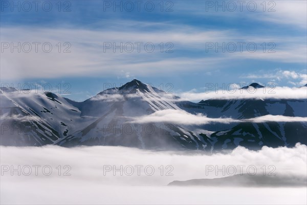 Snowy mountains