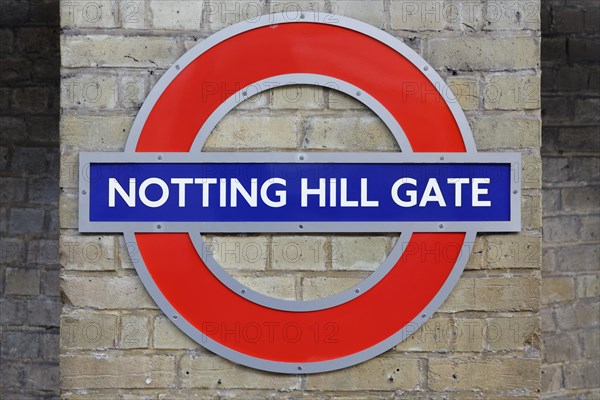 Underground station Nothing Hill Gate