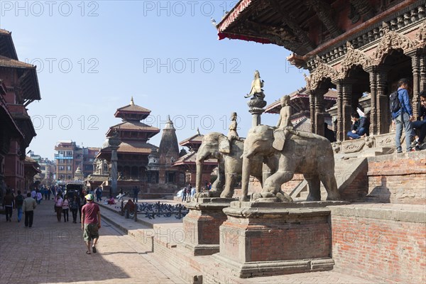 View of Durbar square