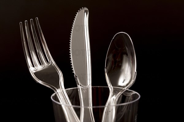 Plastic cutlery