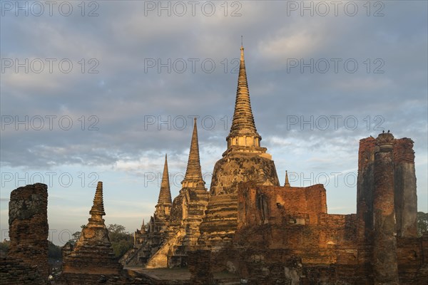 Three Chedis of Wat Phra Si Sanphet