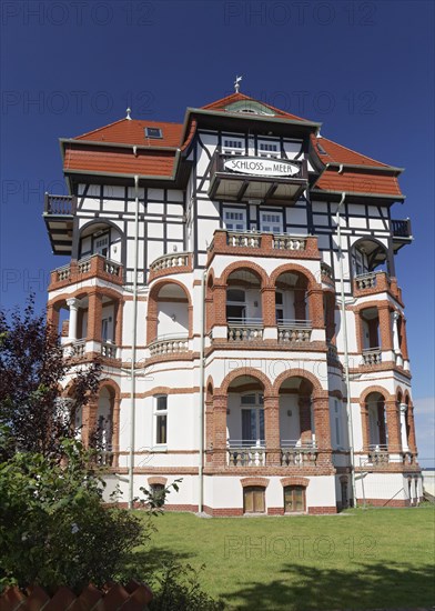 Historical beach hotel Schloss am Meer