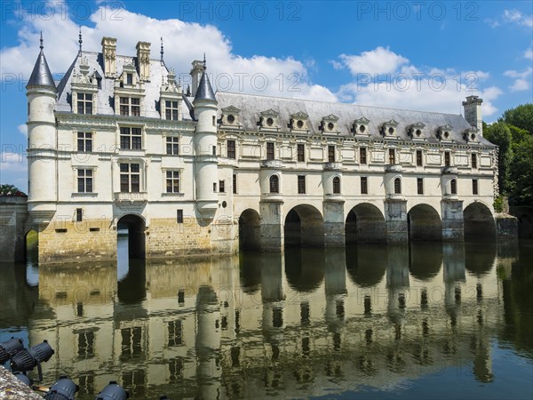 Castle Chenonceau on the Cher