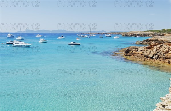 Boats in turquoise water