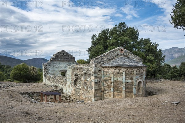 Ruins of the church of Santa Maria di Riscamone