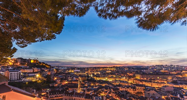 View across Lisbon