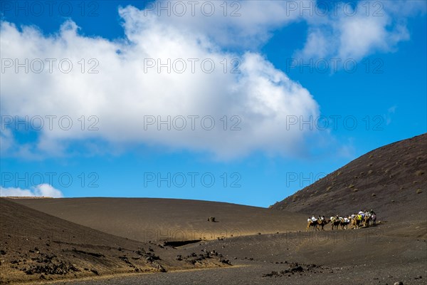 Timanfaya volcanic area