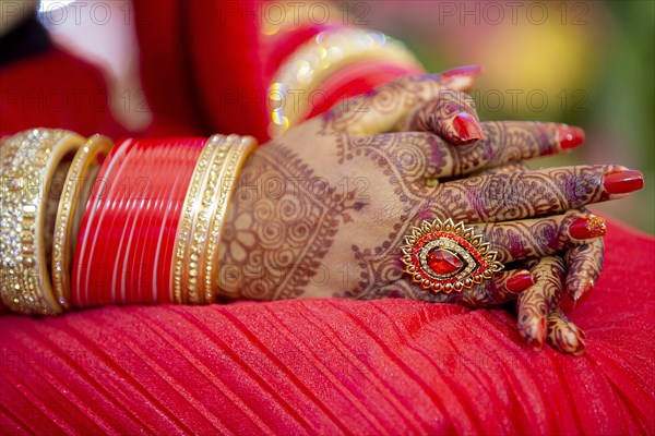 Henna tattoos on Hands