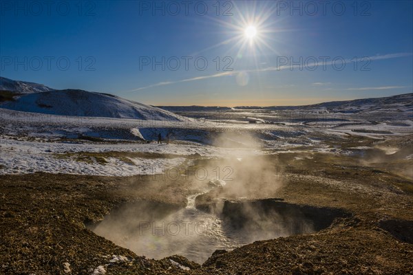 Geothermal area Hengill